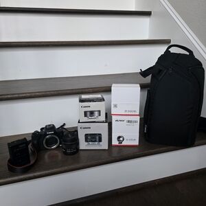 Canon M50 Mark II Black Camera Bundle with Accessories